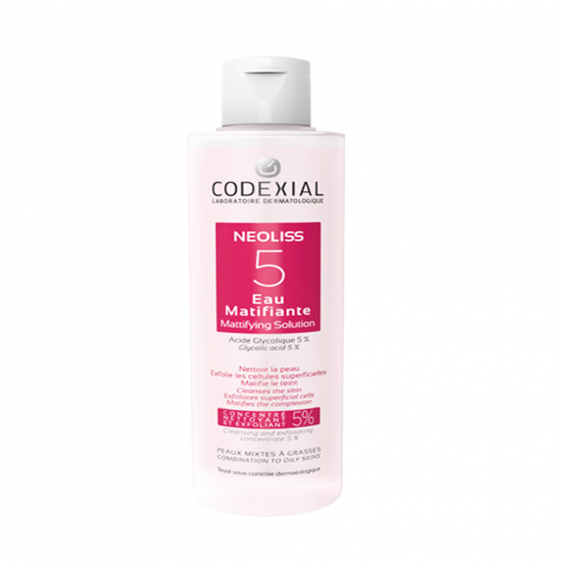 Dung dịch làm sạch sâu và trắng sáng da Codexial neoliss mattifying solution
